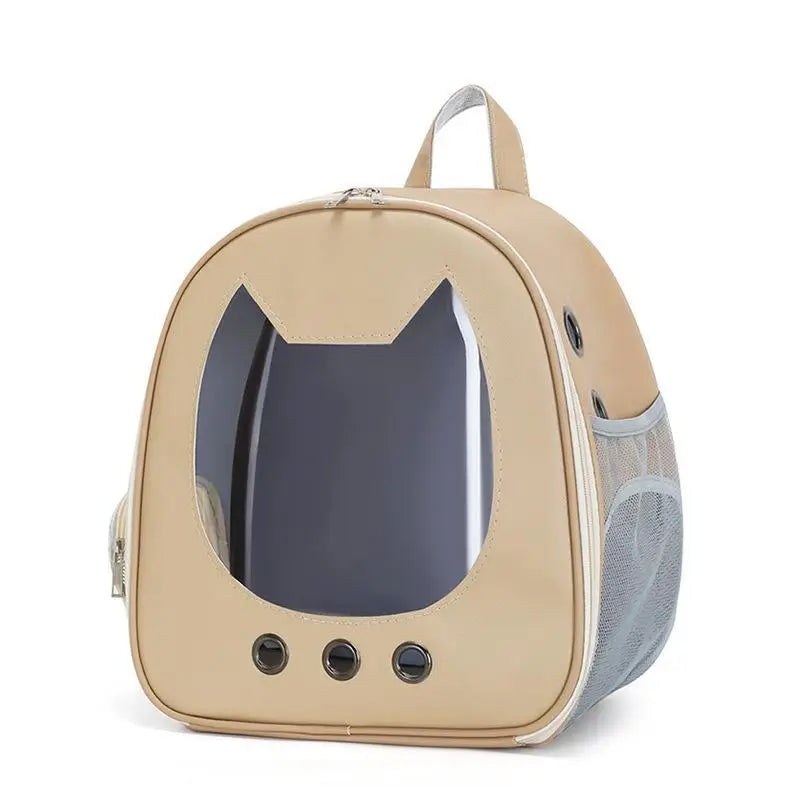 Foldable Cat Carrier Backpack - Lightweight Breathable Pet