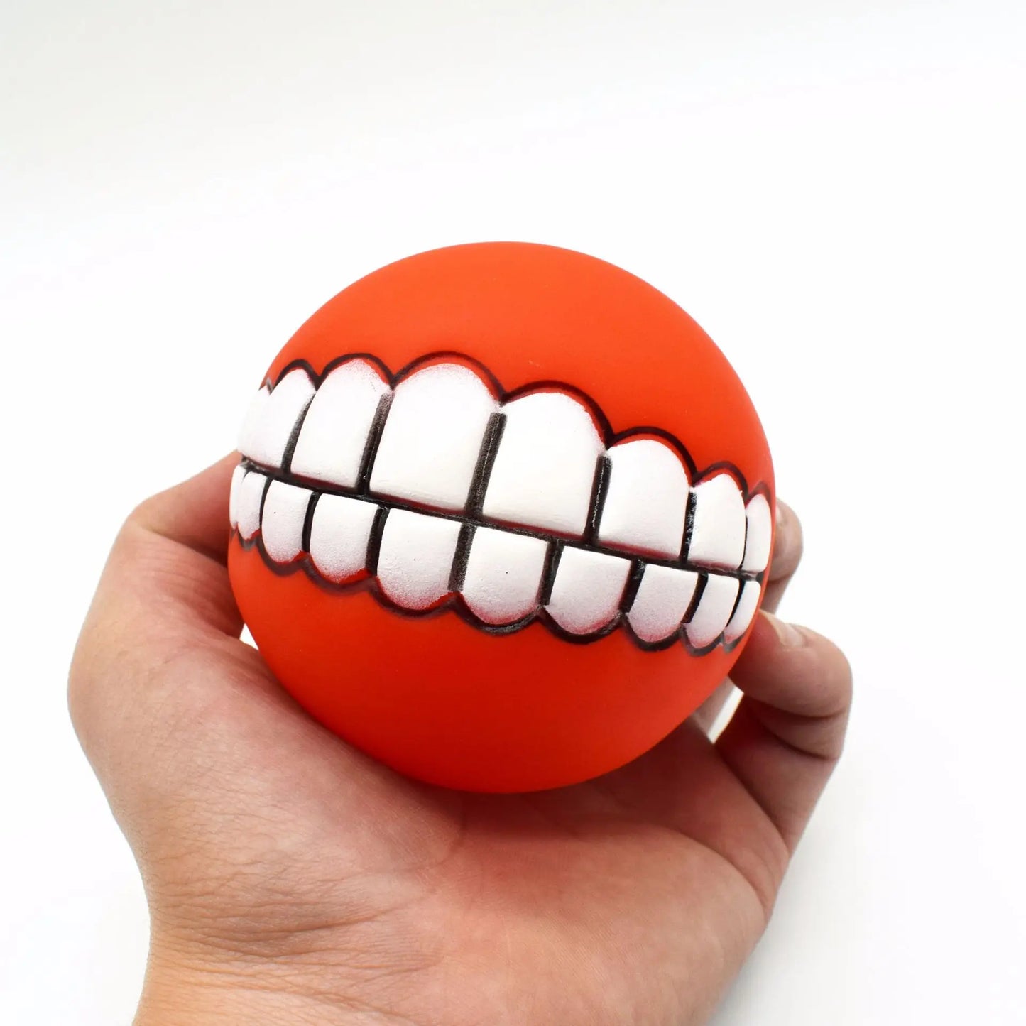 Pet Dog Ball Teeth Funny Trick Toy Silicone Toy for dogs