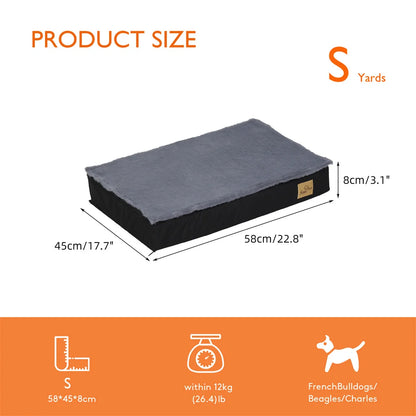 Large Orthopaedic Dog Bed Waterproof Cushion Pet Mattress