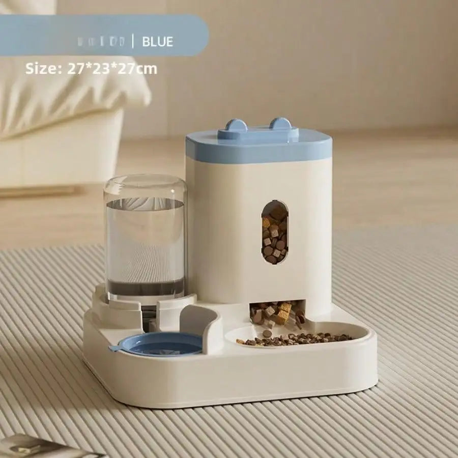 Automatic Cat Feeder and Water Dispenser, Pet Food Bowl
