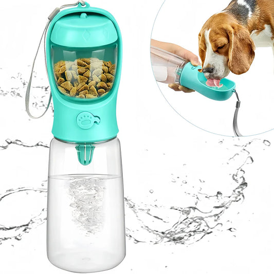 Dog Drinking Cup Dog Walking Water Bottle Multifunction