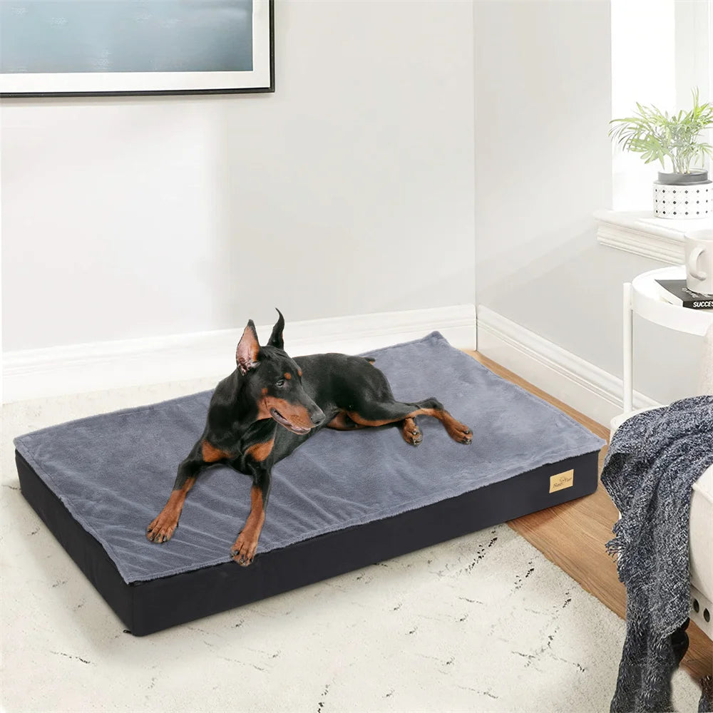 Large Orthopaedic Dog Bed Waterproof Cushion Pet Mattress