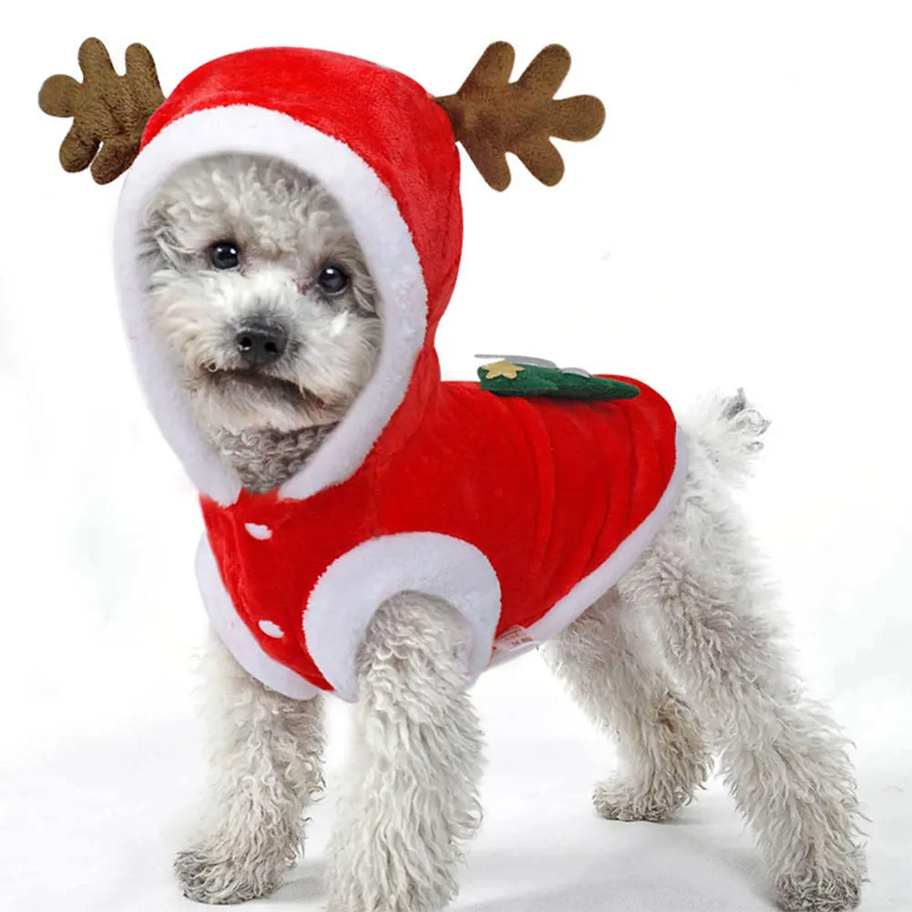 Christmas Pet Clothes Winter Warm Pet Dog Cold Weather