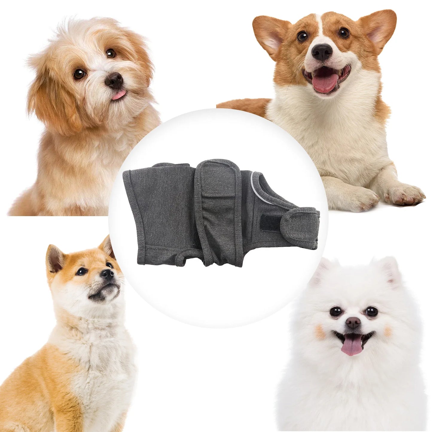 Classic Dog Anxiety Jacket Breathable Dog Calming Vest