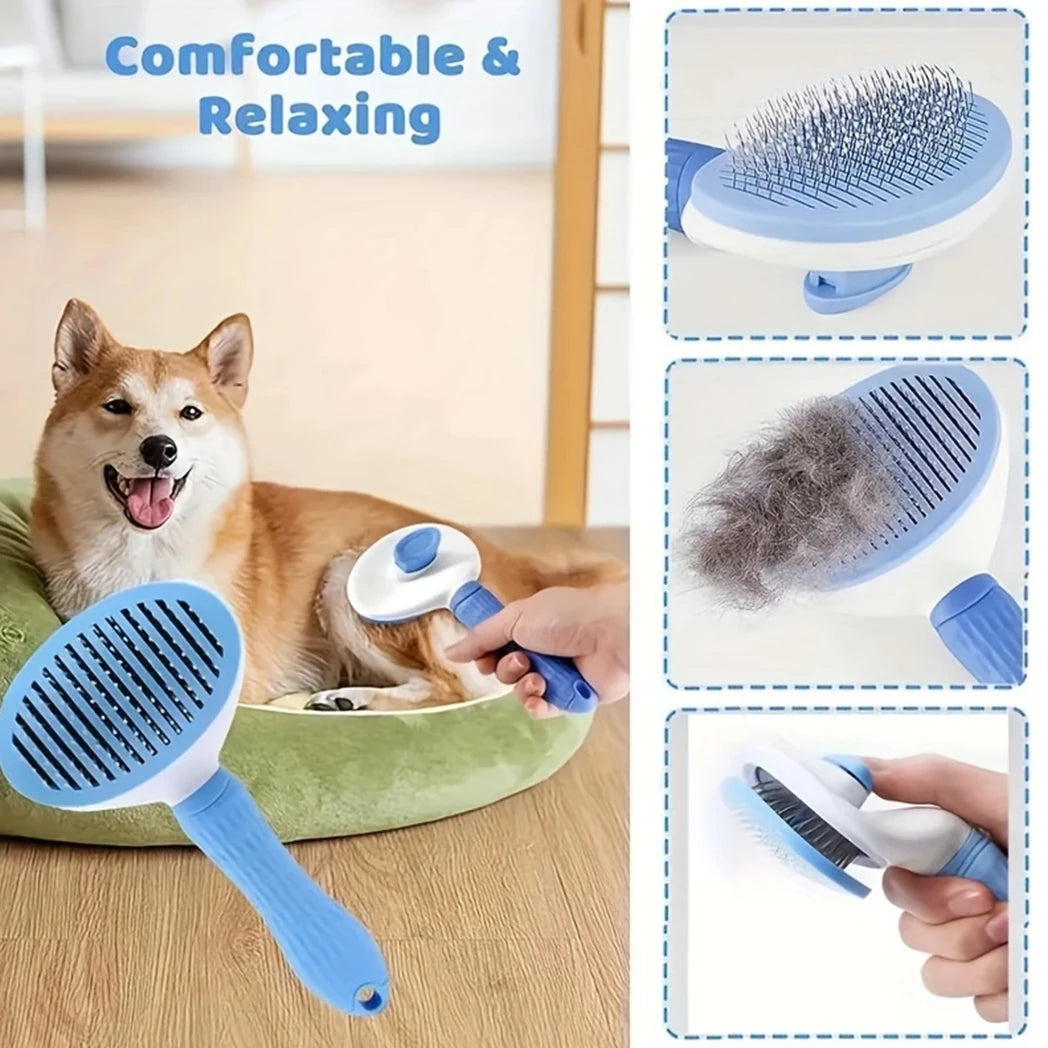 Pet Grooming Set, Hair Removal Comb For Dog, Flea Comb