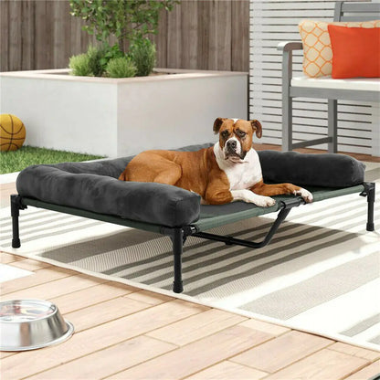 Dog Bed for Dogs and Cats Indoor Outdoor Elevated