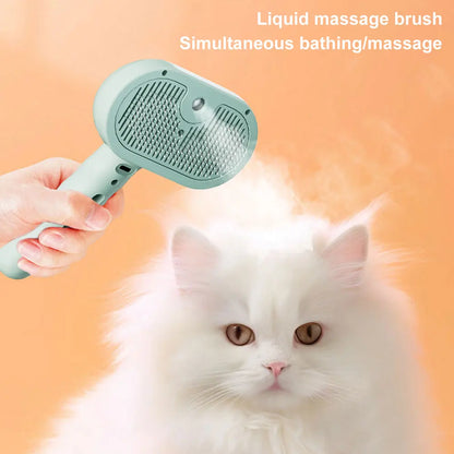 Cat Steam Brush Cat Hair Brush Pet Brush Pet Hair Cleaning