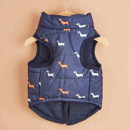 Small Dog Clothes Warm Puppy Coat Windproof Pet Dog