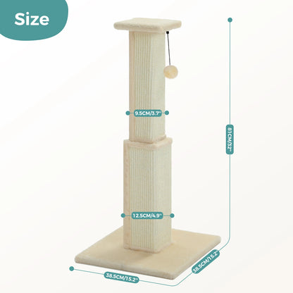 Large Cat Scratching Post for Indoor Cats Adults Ultimate Scratch