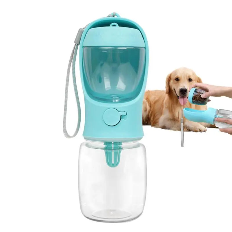 Dog Drinking Cup Dog Walking Water Bottle Multifunction