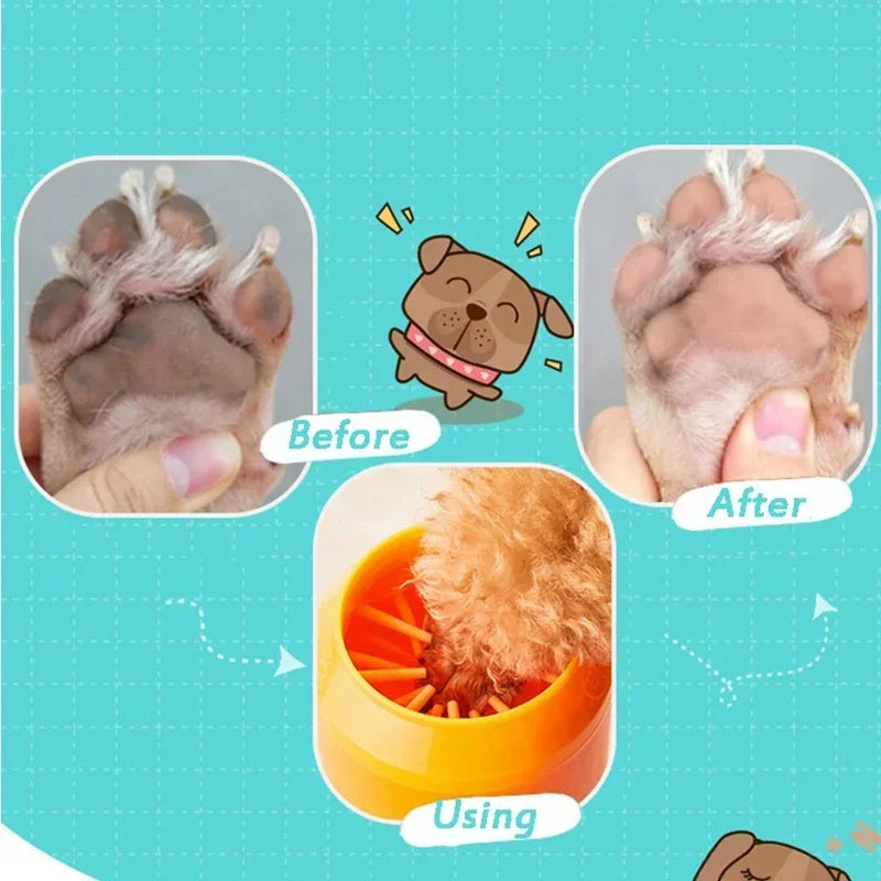 Pet Foot Washing Cup Portable Cat and Dog Foot Cleaner