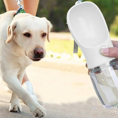 Dog Drinking Cup Dog Walking Water Bottle Multifunction