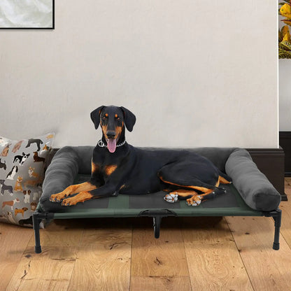 Dog Bed for Dogs and Cats Indoor Outdoor Elevated