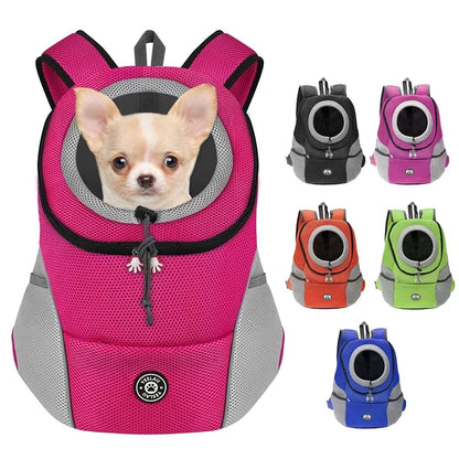 Double Shoulder Portable Outdoor Pet Bag For Dogs Travel
