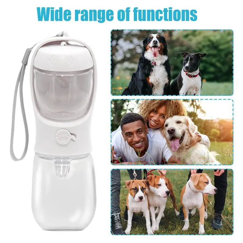 Dog Drinking Cup Dog Walking Water Bottle Multifunction