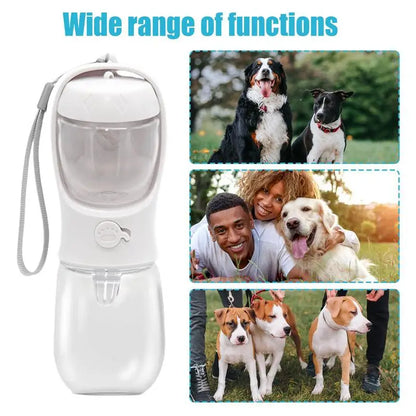 Dog Drinking Cup Dog Walking Water Bottle Multifunction
